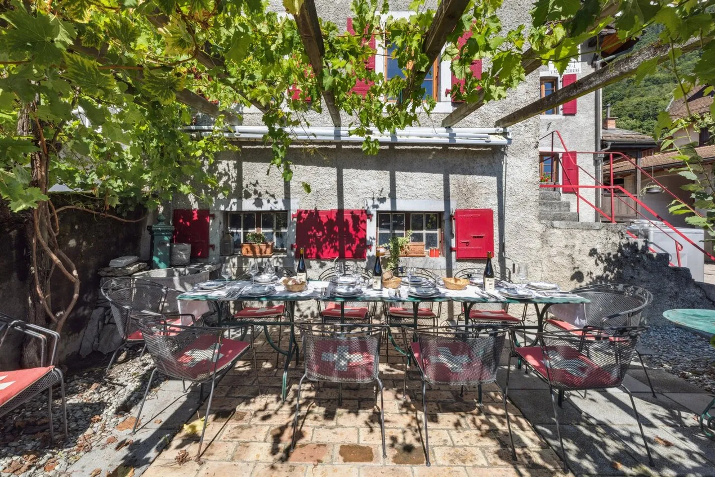 Selten! Im Dorf Ollon authentisches Winzerhaus & Nebengebäude - Foto 5 von 31