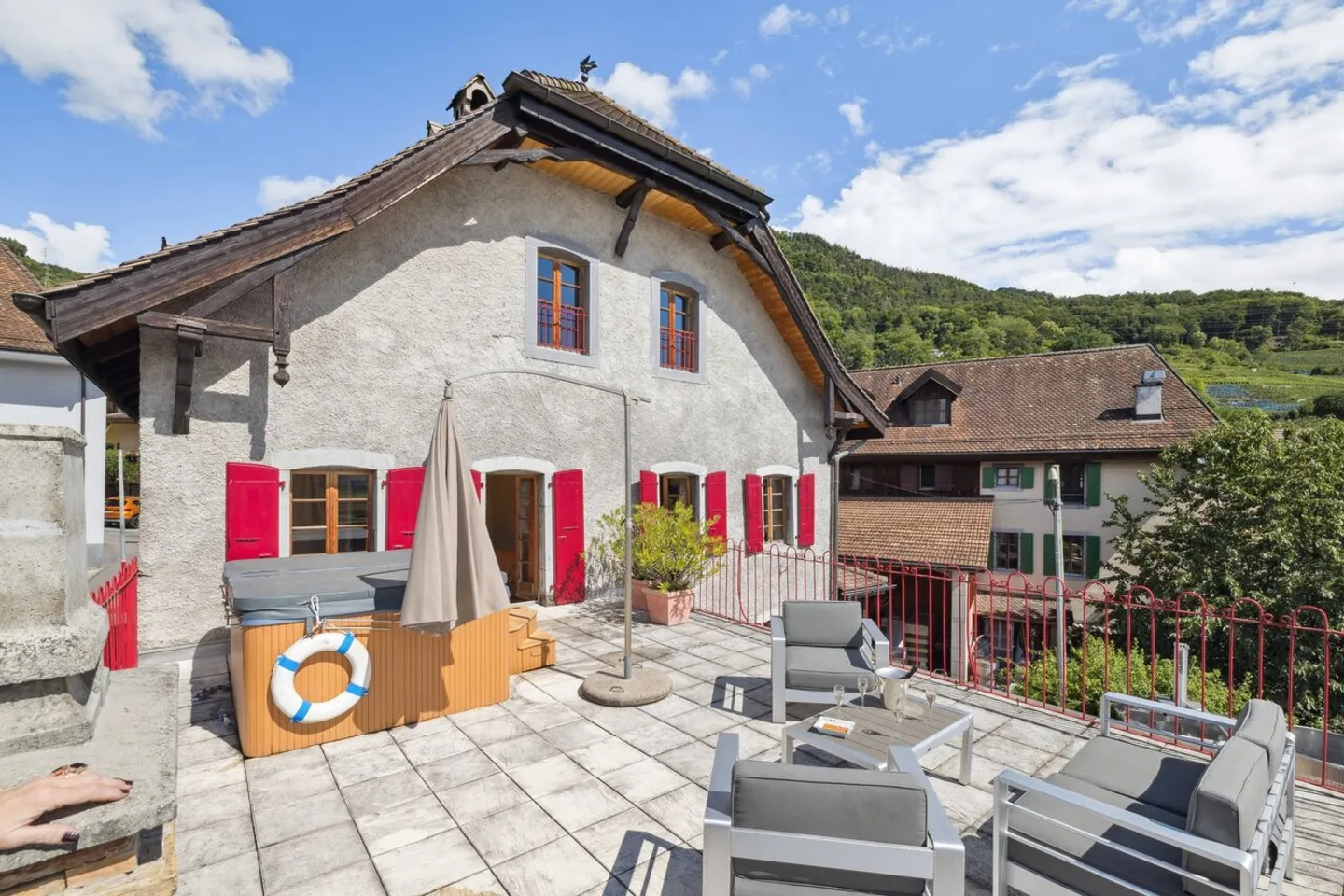 Selten! Im Dorf Ollon authentisches Winzerhaus & Nebengebäude - Foto 11 von 31