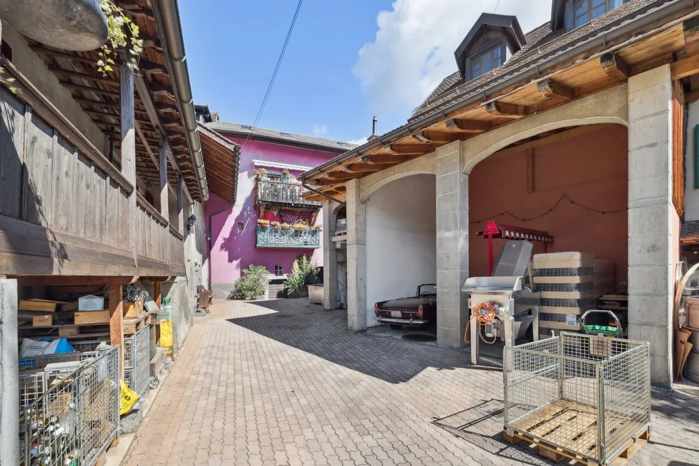 Selten! Im Dorf Ollon authentisches Winzerhaus & Nebengebäude - Foto 19 von 31