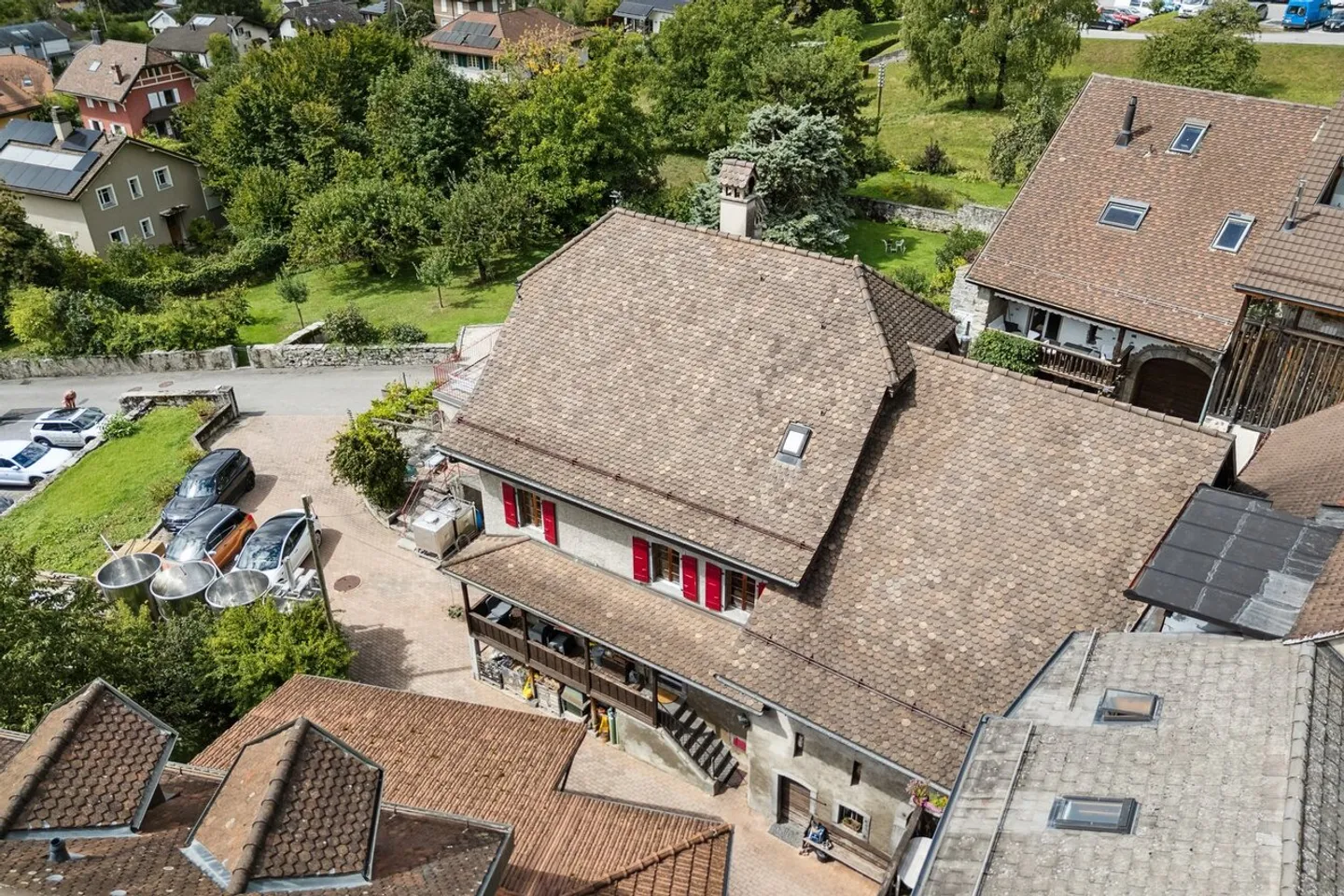 Selten! Im Dorf Ollon authentisches Winzerhaus & Nebengebäude - Foto 29 von 31