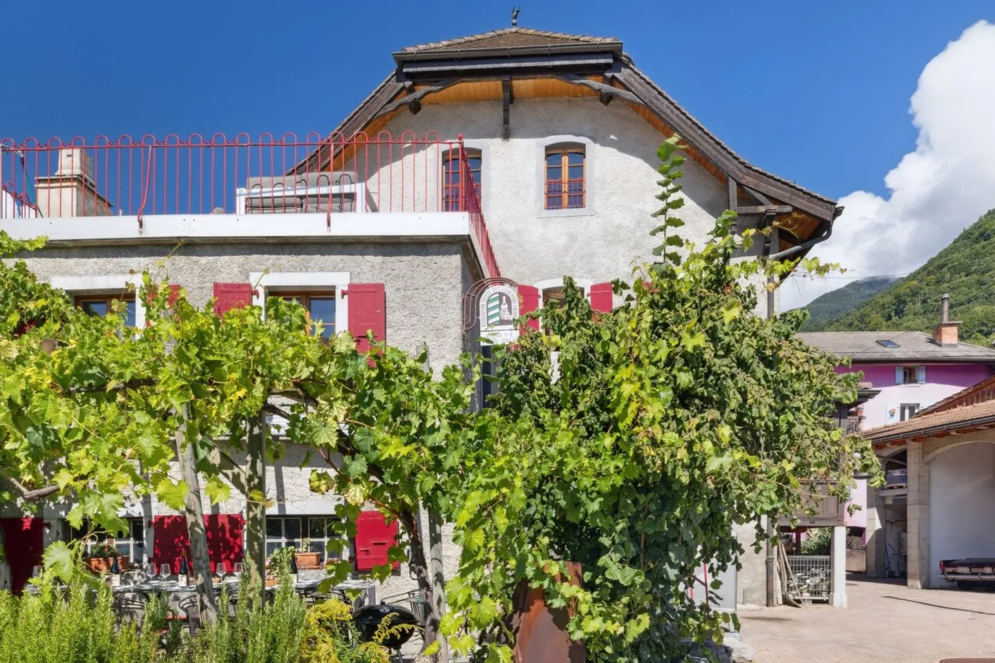 Selten! Im Dorf Ollon authentisches Winzerhaus & Nebengebäude - Foto 4 von 31