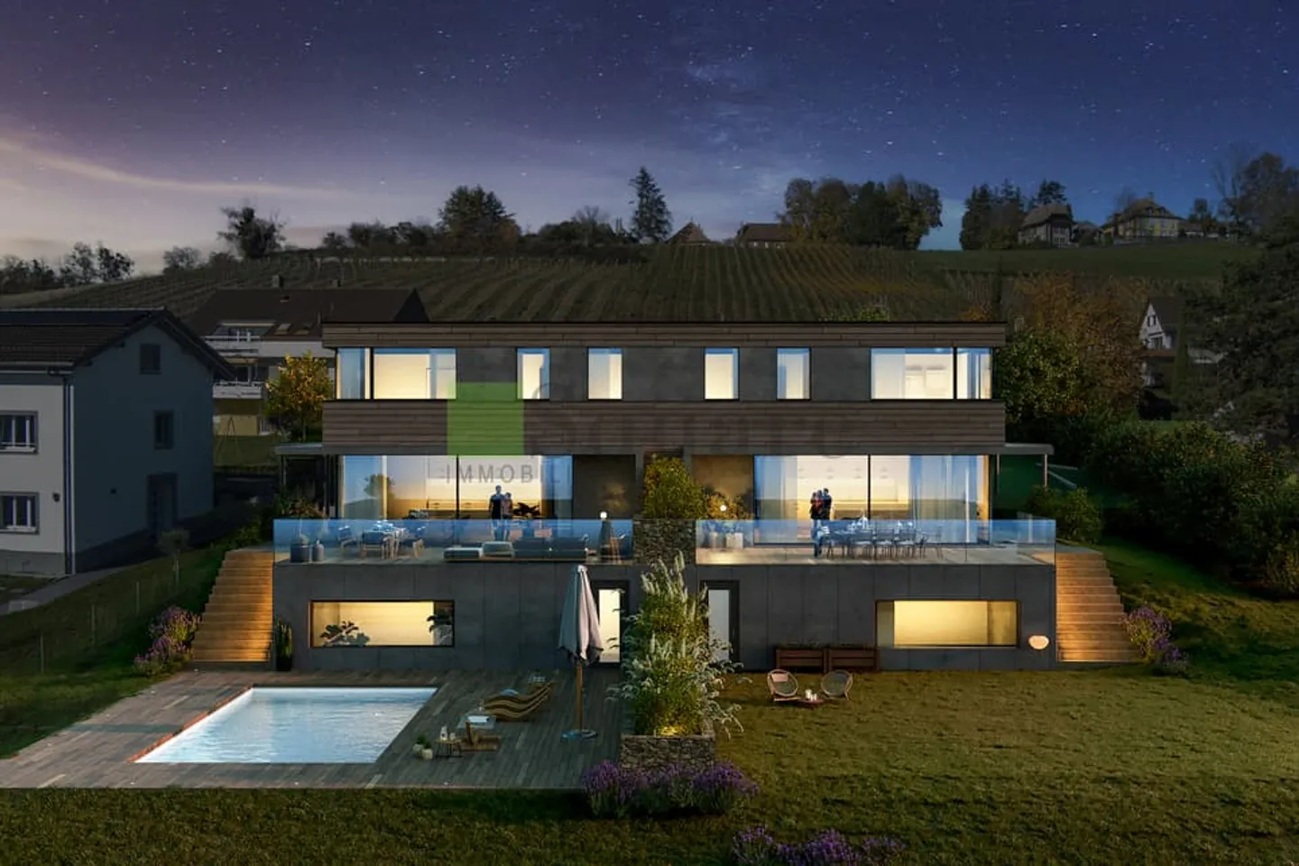 Magnificent semi-detached villa at the foot of the vineyards - Lonay - Photo 6 of 6