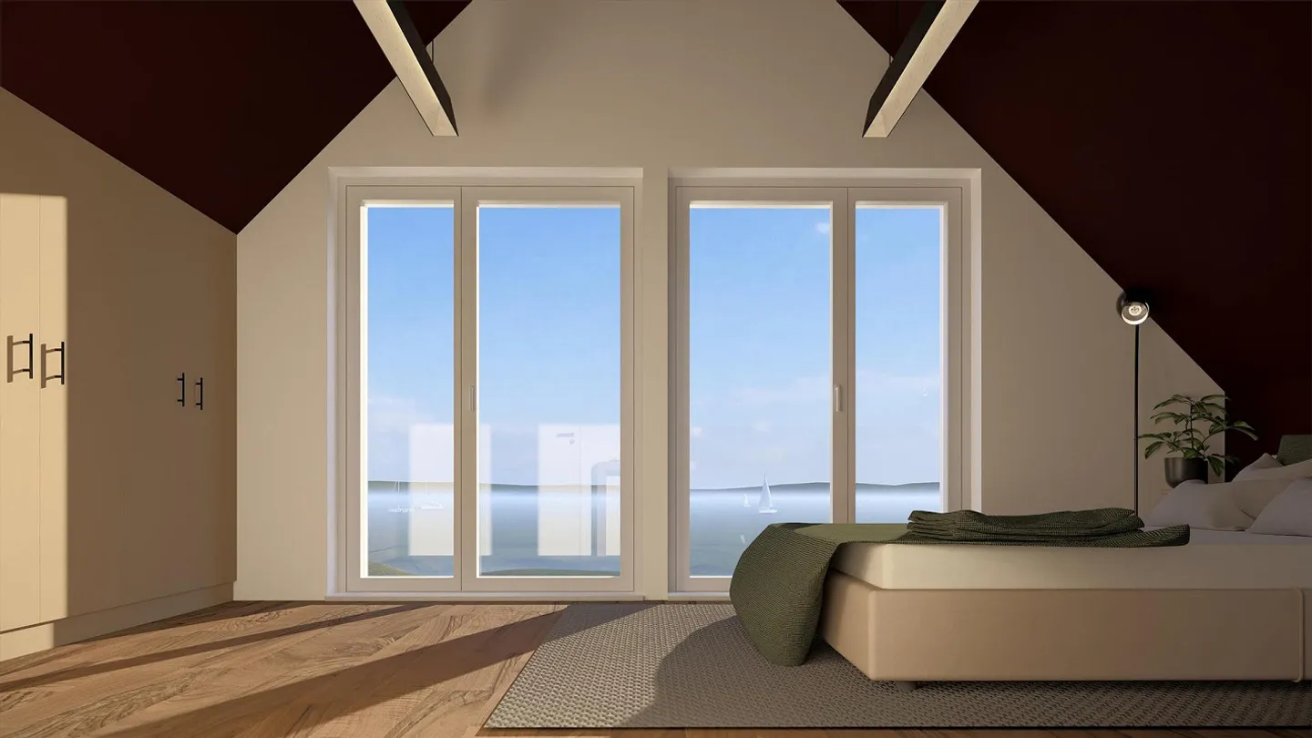 Moderne Doppeleinfamilienhaushälften mit Blick auf den Bodensee - Foto 6 von 9