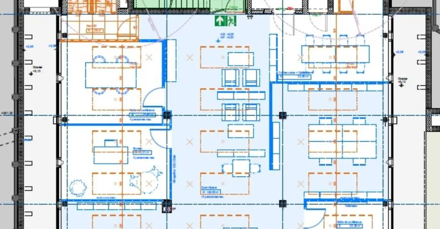 Prestigebüros zu vermieten - Avenue de Rhodanie in Lausanne - 536m2 - Foto 9 von 9