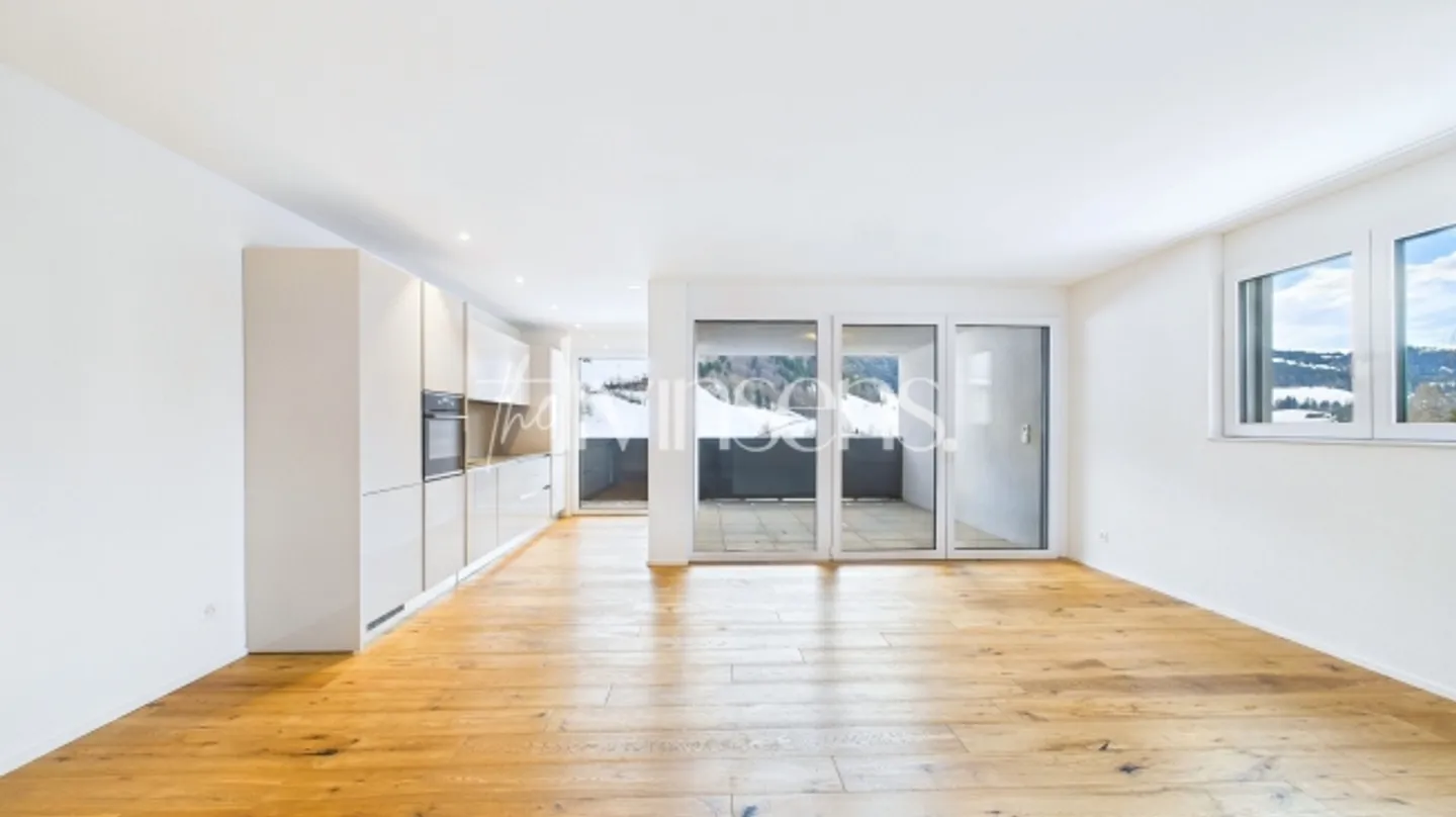 Moderne Wohnung mit Bergsicht - Foto 2 von 11