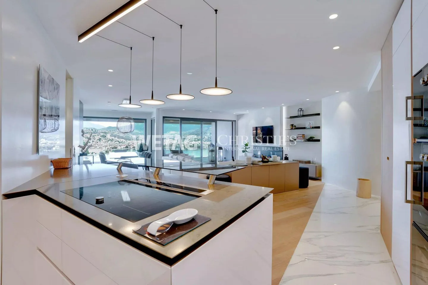 Modern penthouse apartment for sale in Lugano-Paradiso with stunning lake view, also ideal as a second home. - Photo 4 of 13