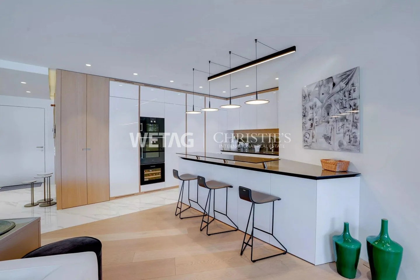 Modern penthouse apartment for sale in Lugano-Paradiso with stunning lake view, also ideal as a second home. - Photo 7 of 13