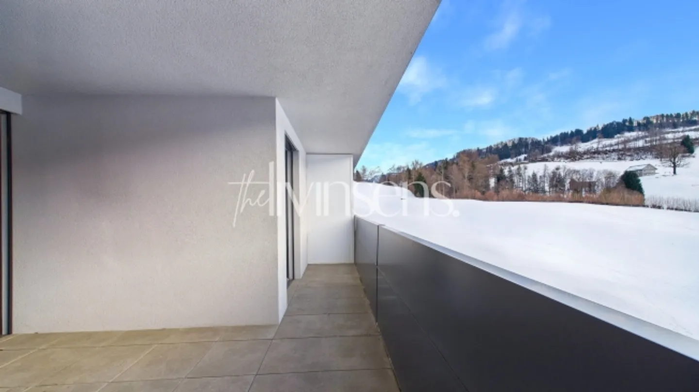 Moderne Wohnung mit Bergsicht - Foto 8 von 11