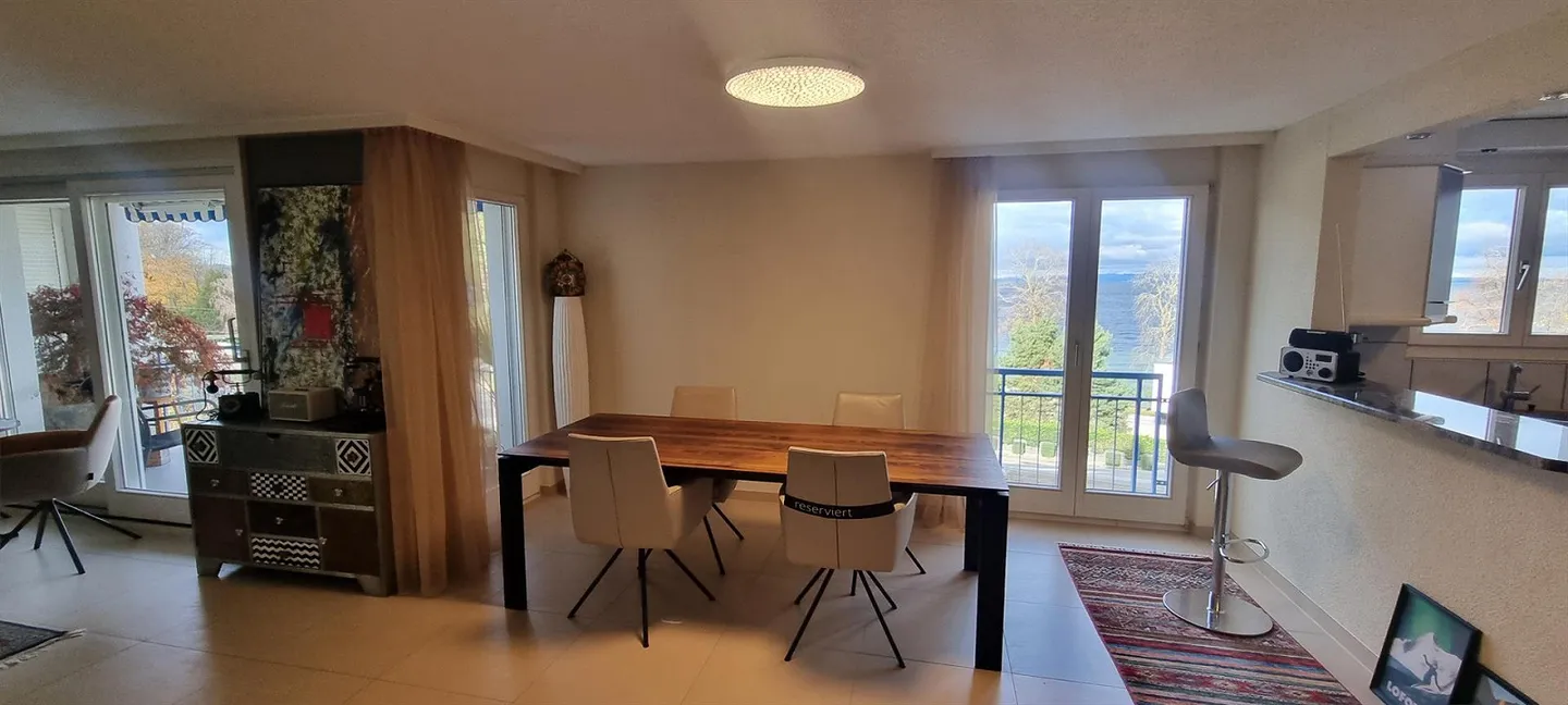 Grosse 4 1/2 Zi Wohnung mit fantastis7cher Seesicht - Foto 6 von 30