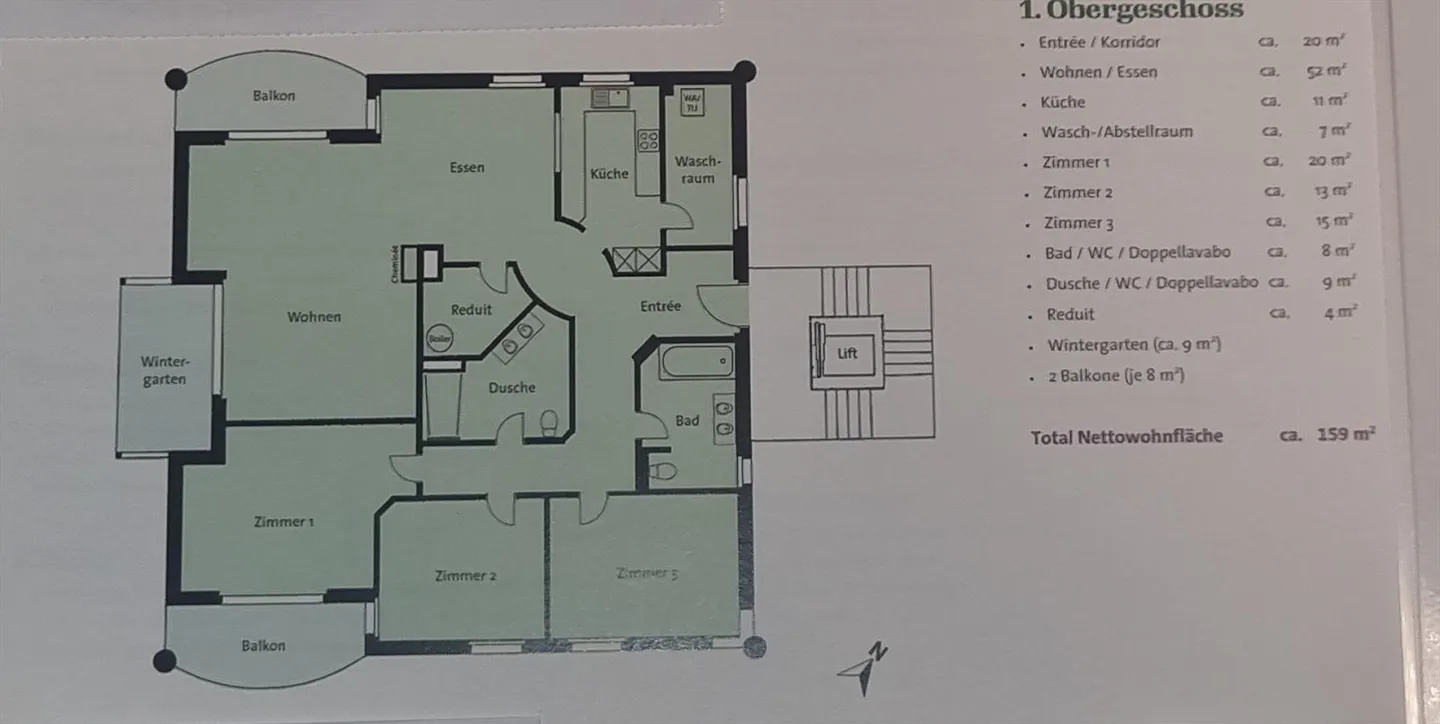 Grosse 4 1/2 Zi Wohnung mit fantastis7cher Seesicht - Foto 30 von 30