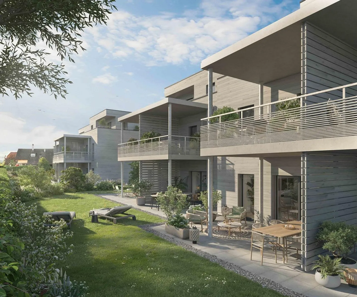 Maisons Familiales Modernes à Aefligen - Photo 1 sur 8