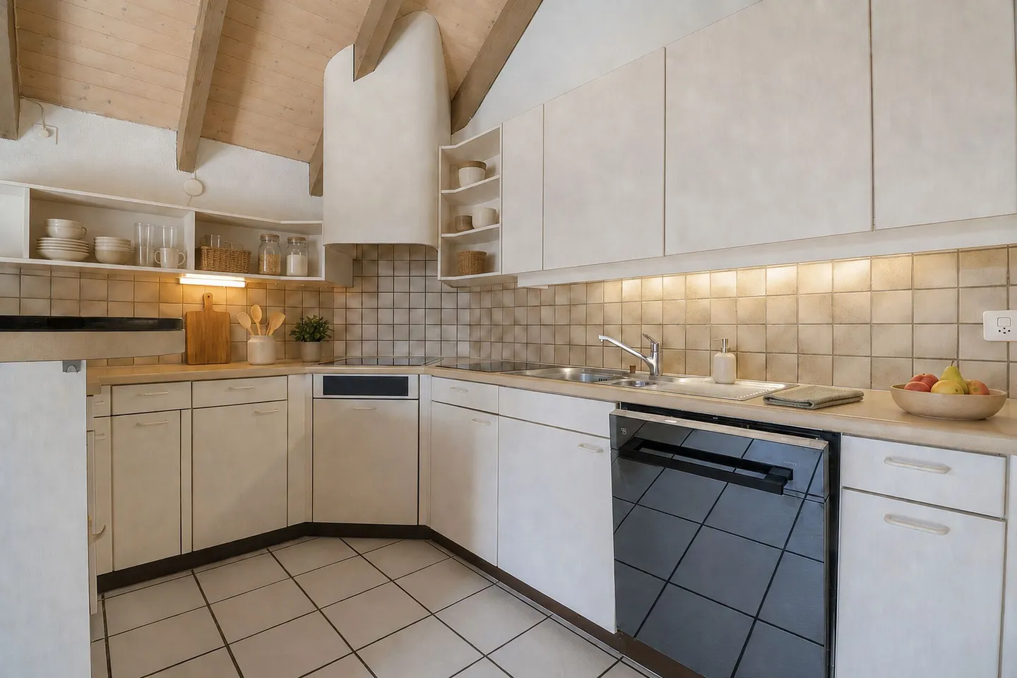 Living on two levels - 4½-room maisonette with fireplace, sauna and sunny balcony - Photo 3 of 11
