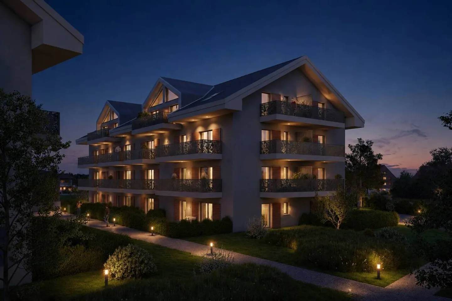 Denges - 3,5-Zimmer-Wohnung mit 90 m² und Balkon - Foto 1 von 8