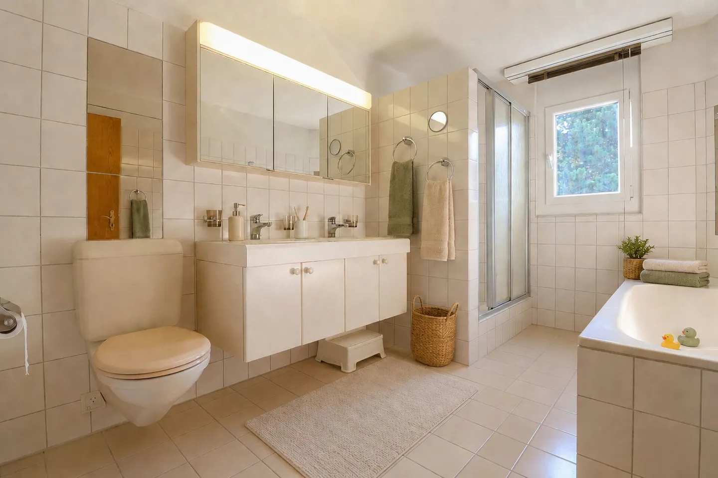 Living on two levels - 4½-room maisonette with fireplace, sauna and sunny balcony - Photo 9 of 11