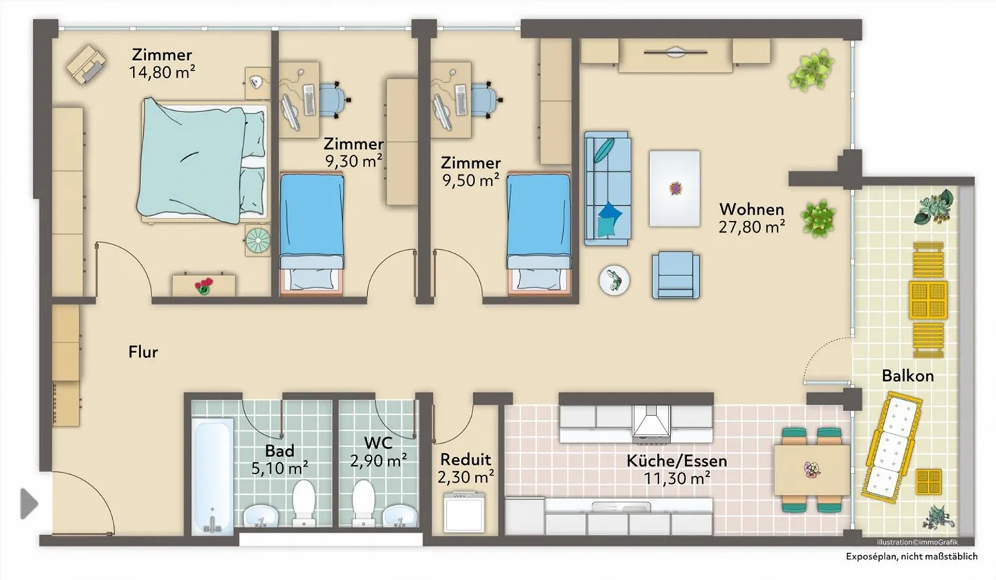 "Im Baurecht, über den Dächern von Bümpliz - Bern" - Foto 12 von 12