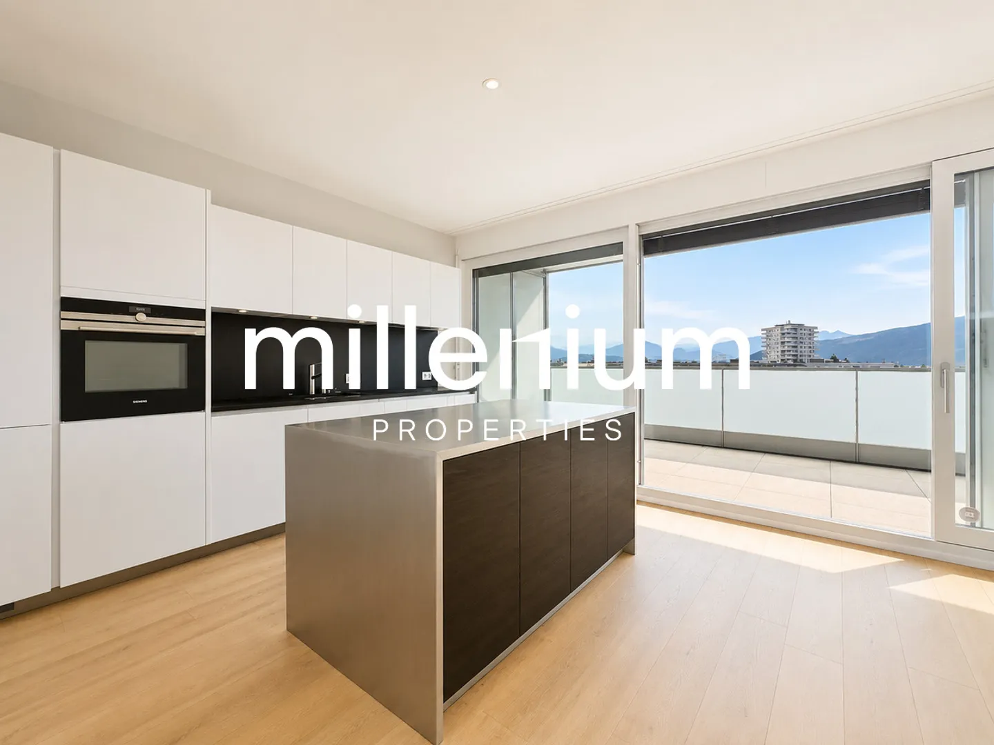 Magnifique duplex en attique avec vue sur le lac Léman et le Mont Blanc à Chêne-Bougeries - Photo 6 sur 15