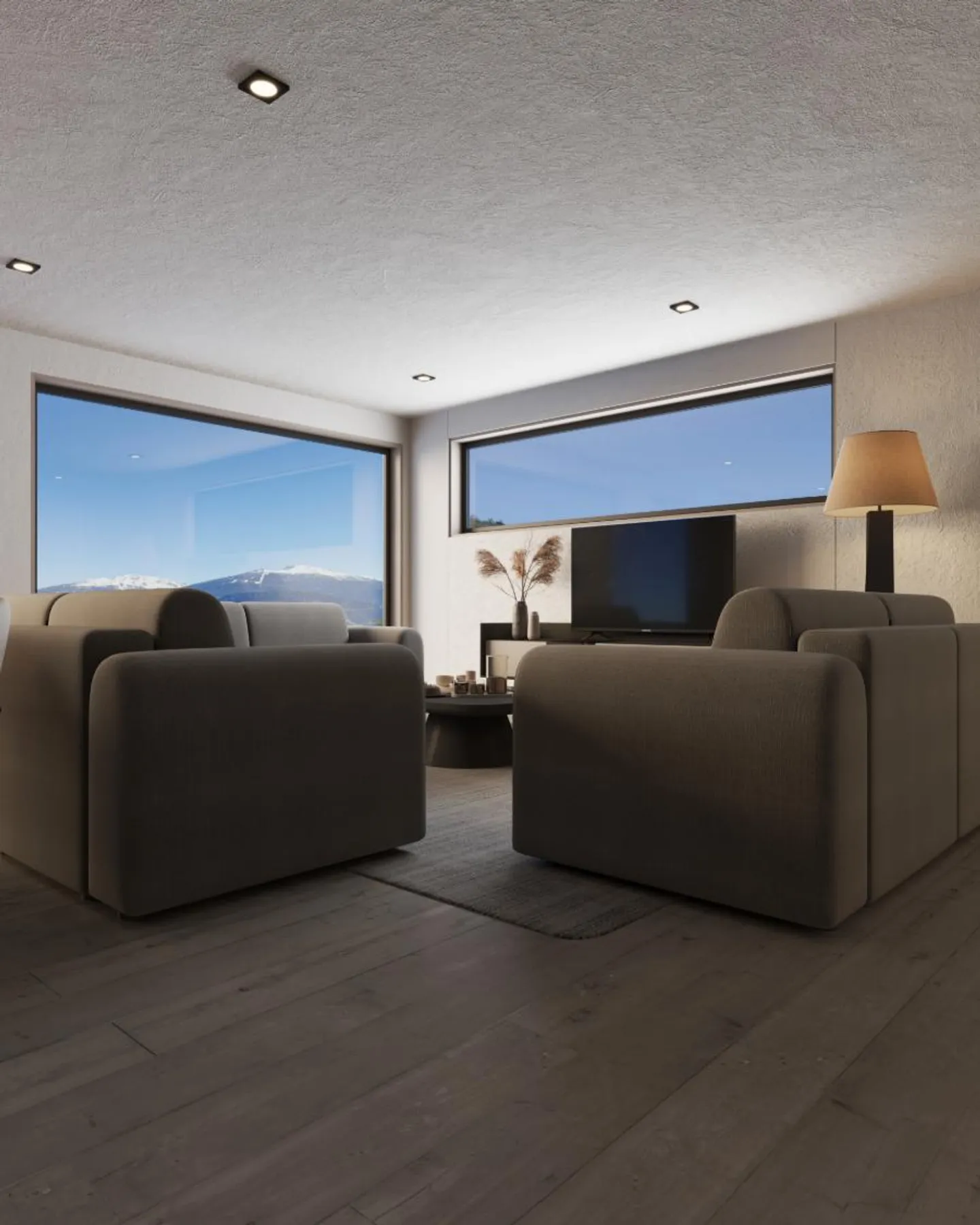 Nuova promozione a Miège di 2 magnifiche ville con 4.5 camere e vista eccezionale - Foto 7 di 9