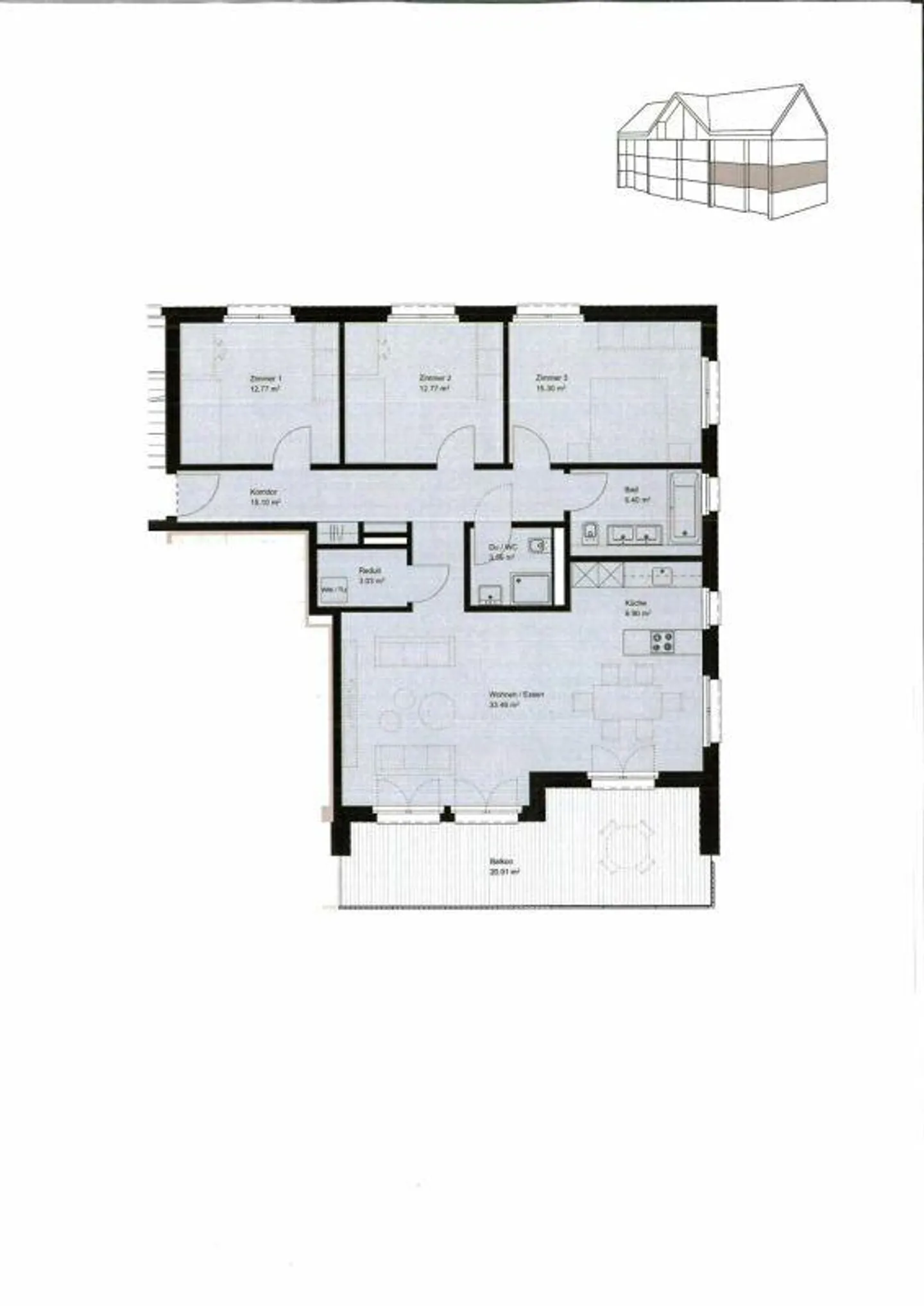 Geräumige Wohnung in der Natur - Foto 11 von 11