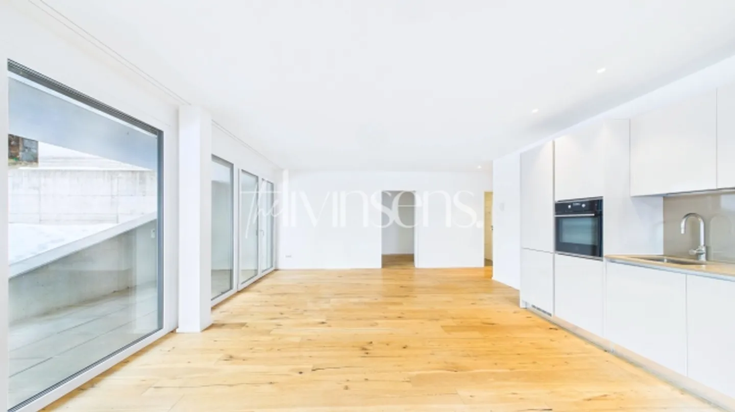 Modernes Gartenapartment mit Bergsicht - Foto 4 von 15