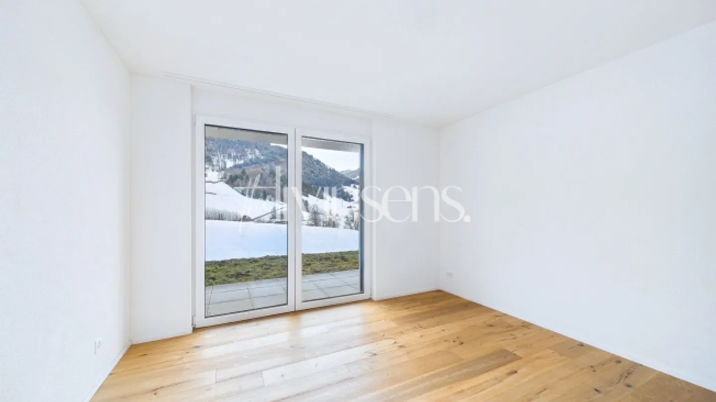 Modernes Gartenapartment mit Bergsicht - Foto 8 von 15