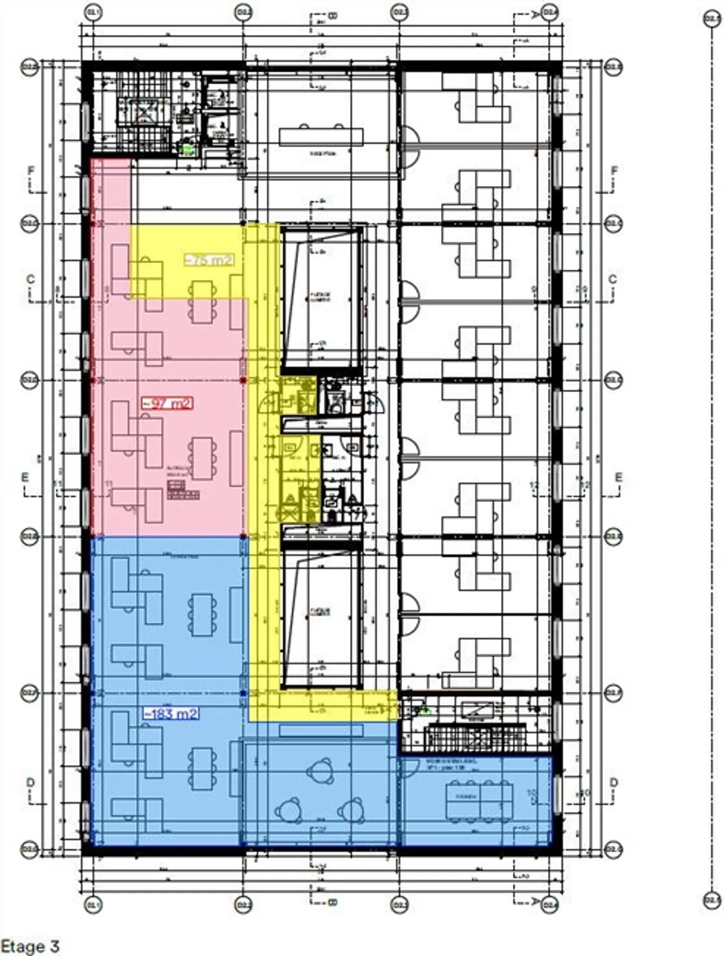 Bureaux dans un immeuble administratif et commercial - Photo 4 sur 4