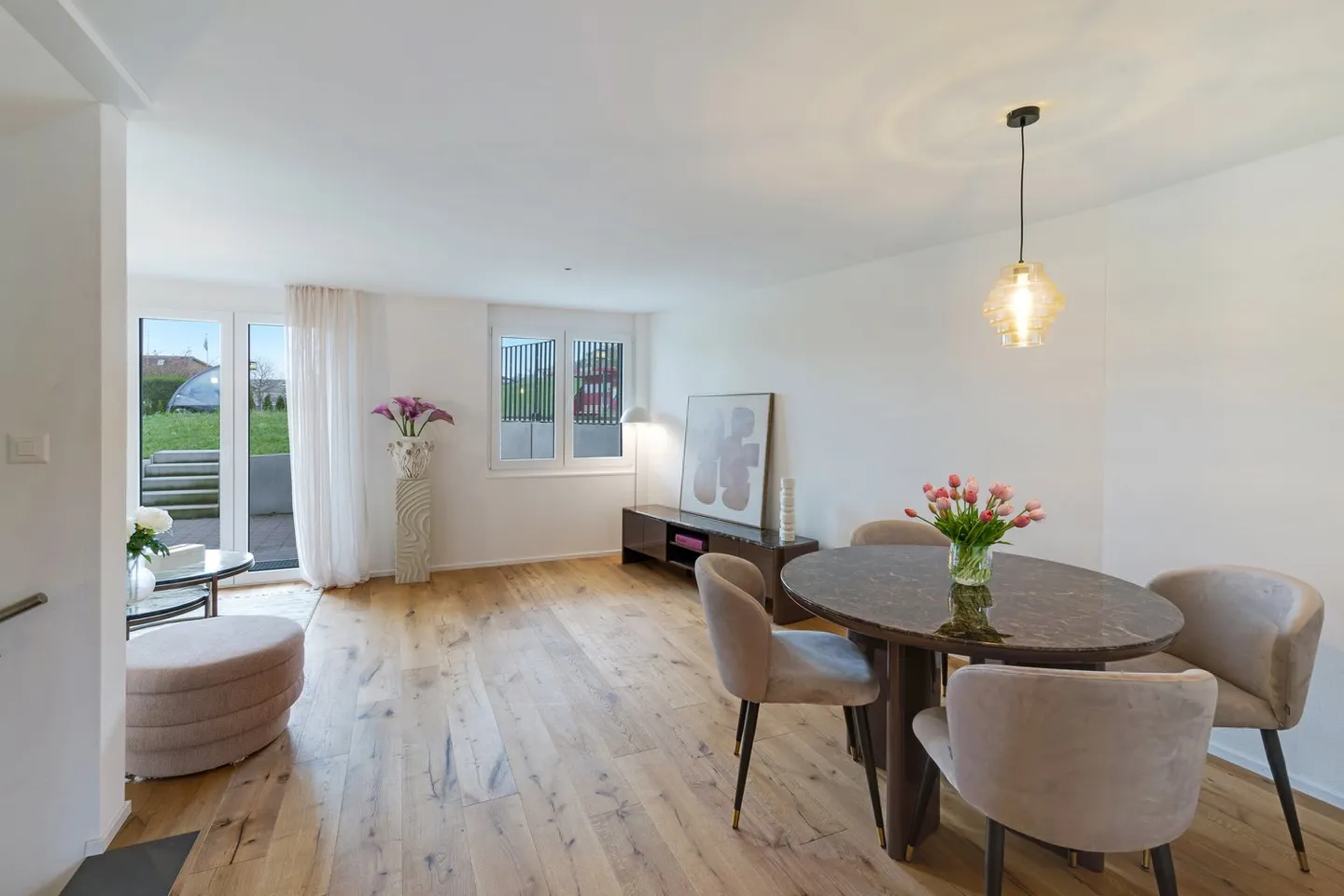 Maison semi-détachée moderne avec jardin à Untereggen - Photo 2 sur 20