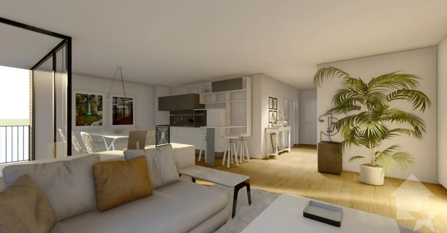 Wunderschöne 2,5 Zimmer im Stadtzentrum von Sion - Foto 13 von 13