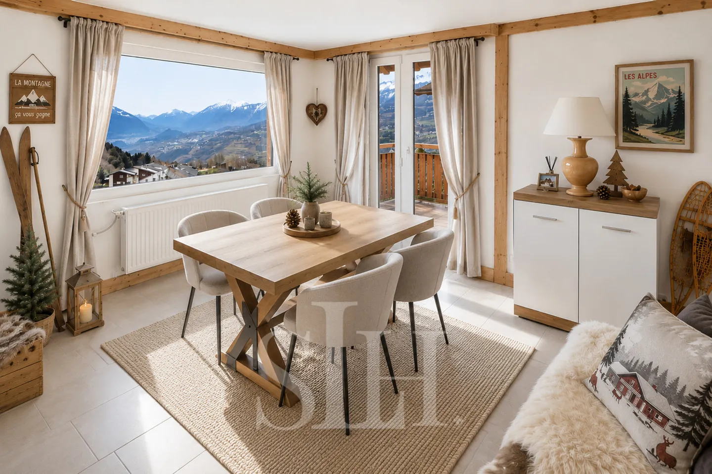 Chalet, View and privileged location near Crans-Montana - Photo 12 of 13