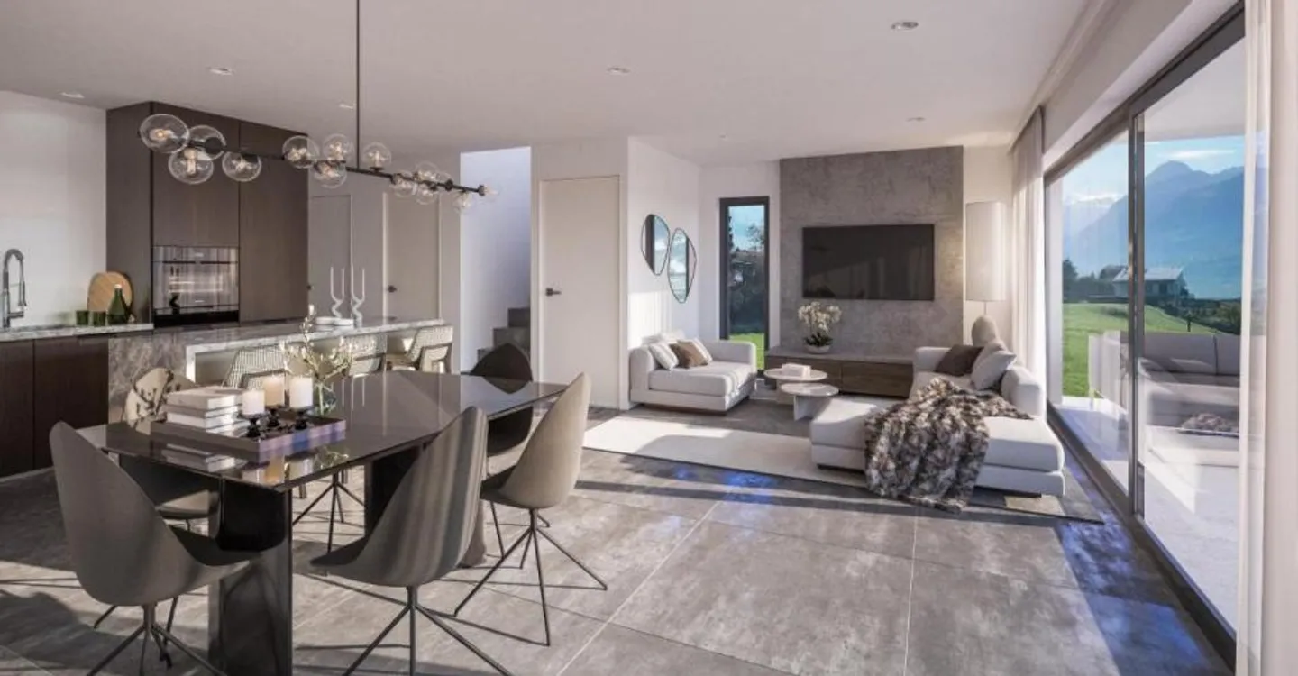 Villa contemporaine à Ollon - Photo 3 sur 7