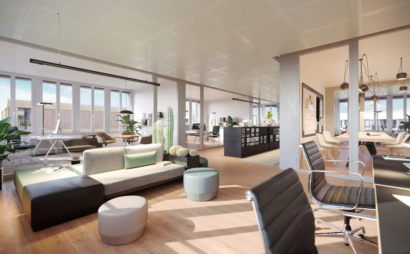 Opportunità eccezionale per uffici Vaud di 387 m2 divisibili 100/200 m2 - Foto 1 di 4