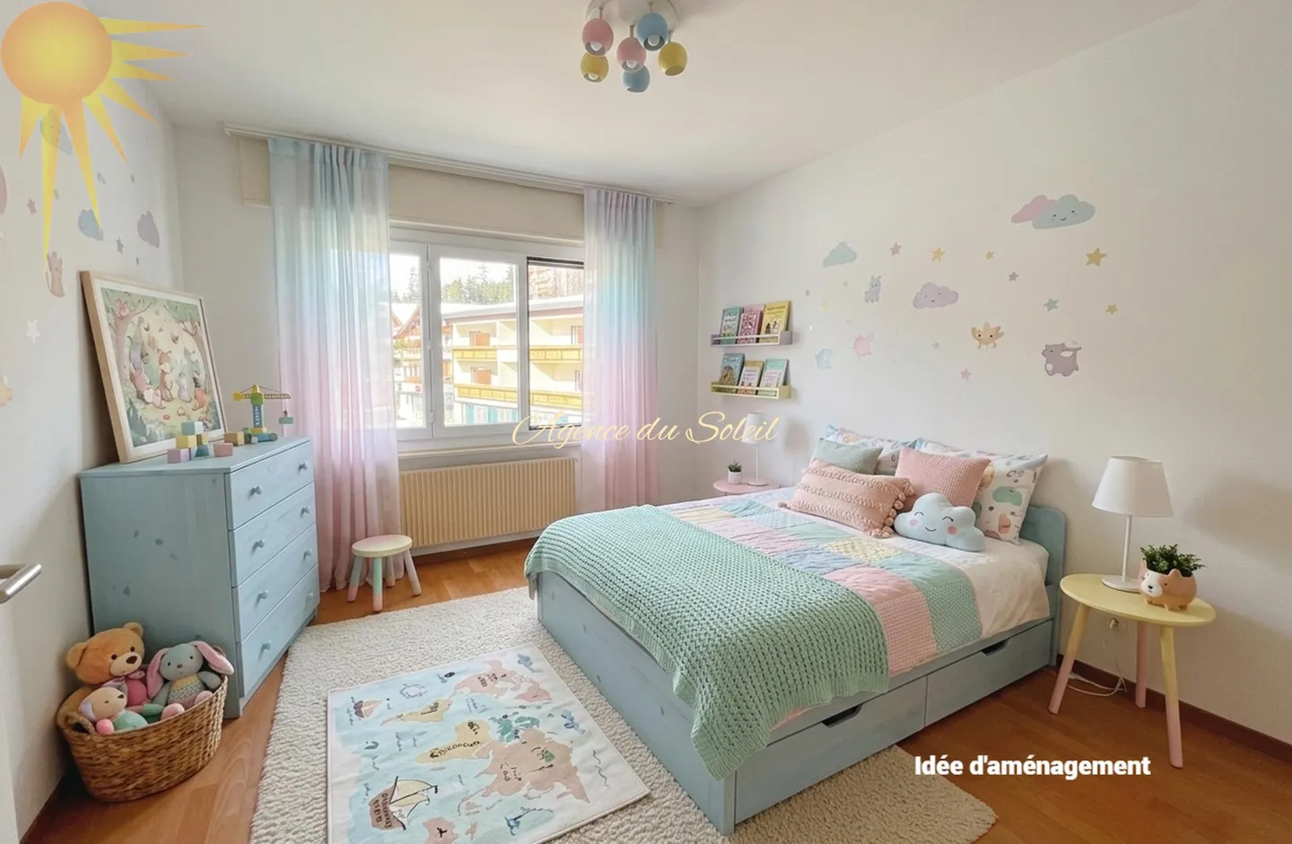 Nel cuore di Crans! Luminoso appartamento di 4.5 locali (est-nord-ovest) con una cameretta aggiuntiva! - Foto 14 di 19