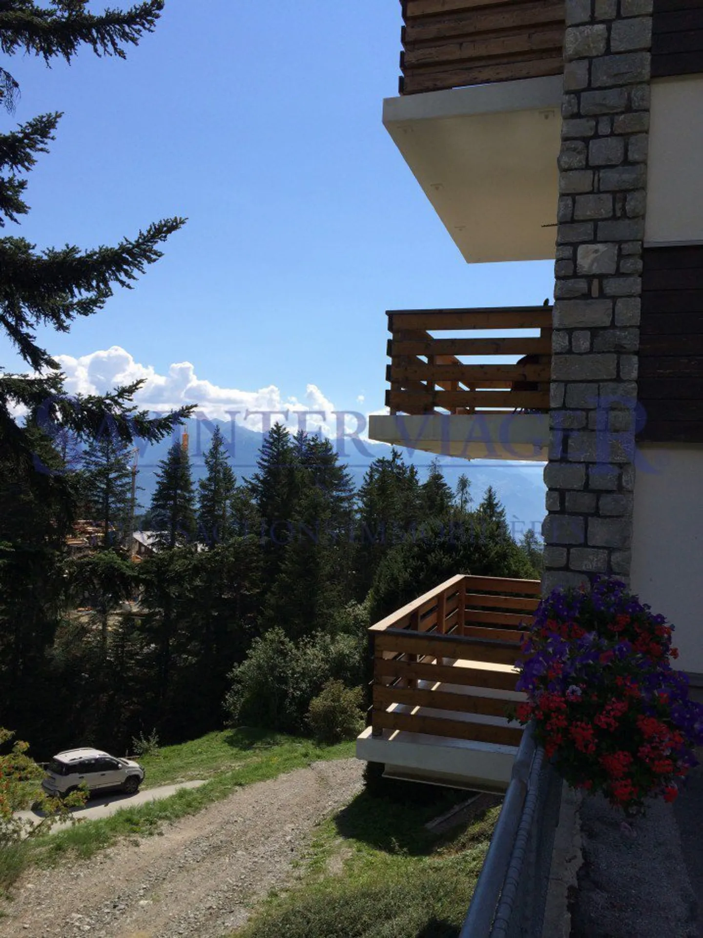 Vista magnifica. Crans-Montana. Vitalizio occupato. - Foto 2 di 6