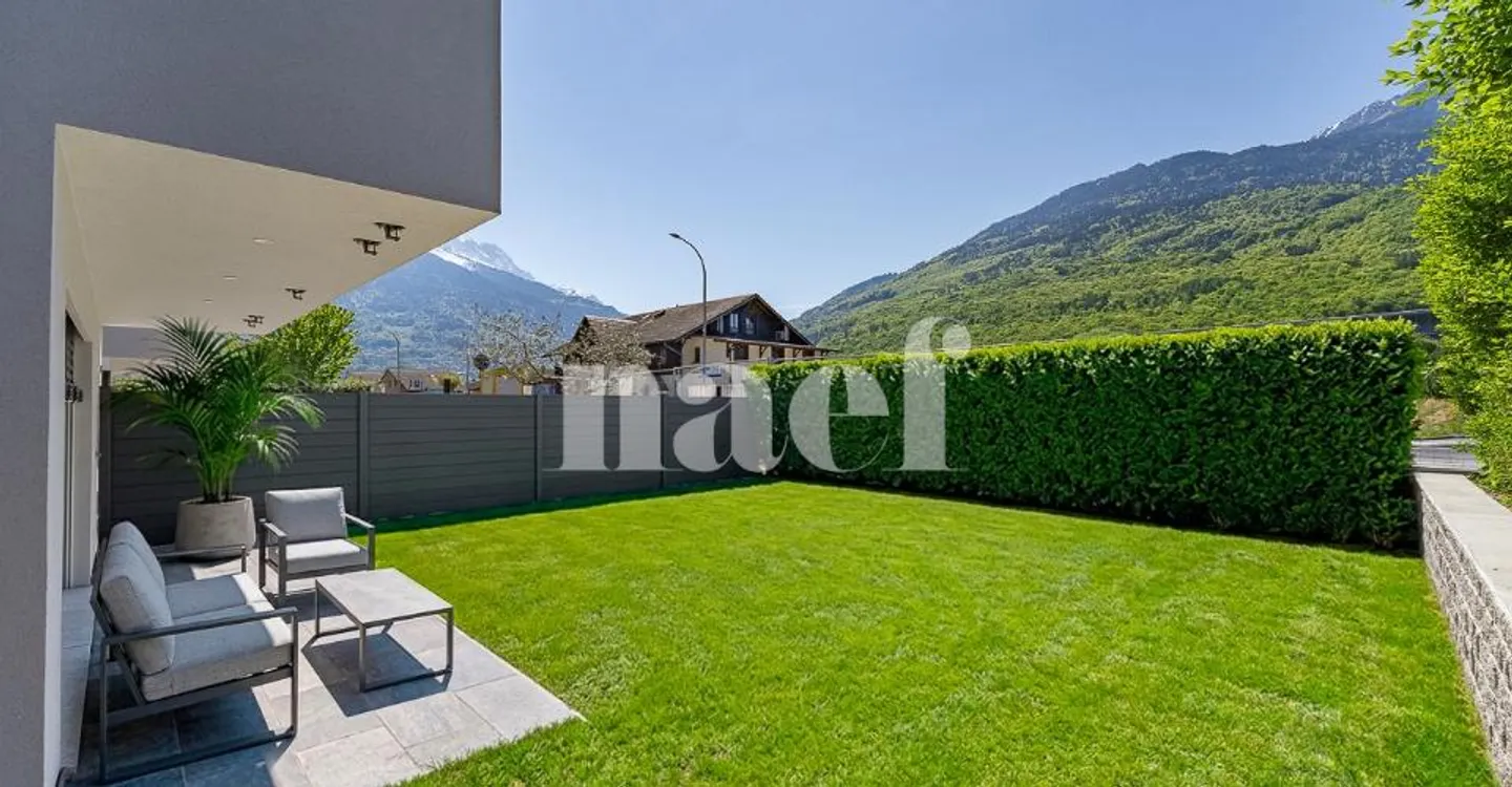 Villa bifamiliare nuova di 6,5 locali in vendita a Collombey-Muraz - Foto 1 di 8