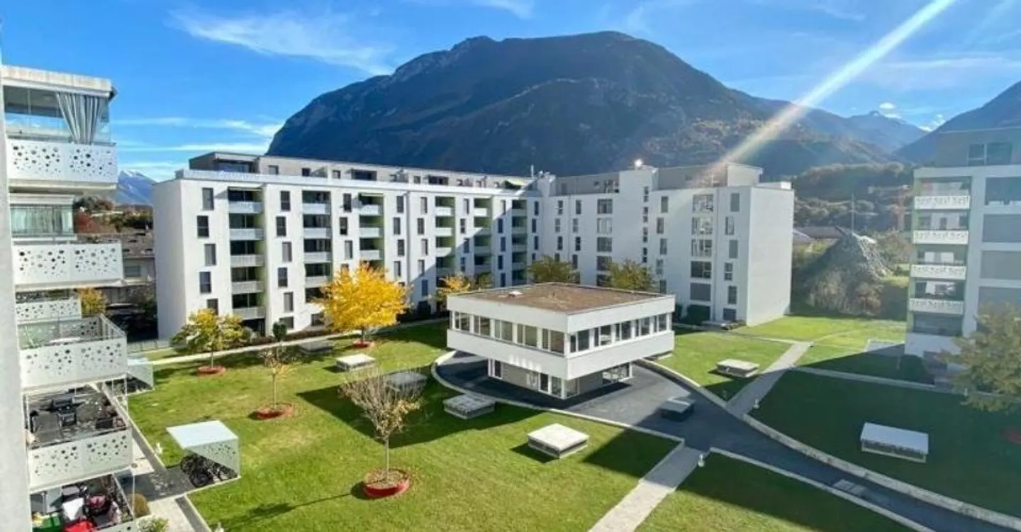 Zu ergreifen! Wunderschöne Wohnung in der Nähe des Stadtzentrums von Sierre! - Foto 1 von 8