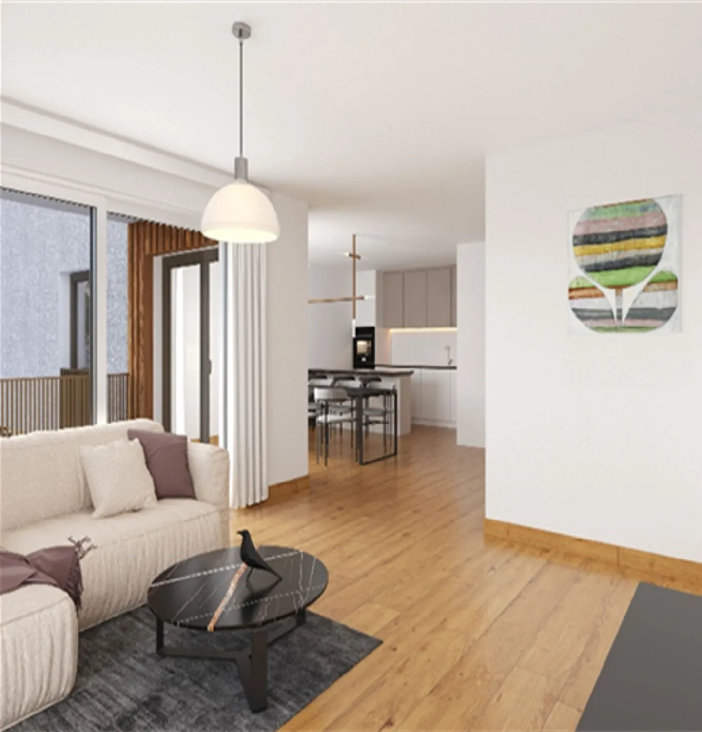 3,5-Zimmer-Wohnung - Foto 2 von 2
