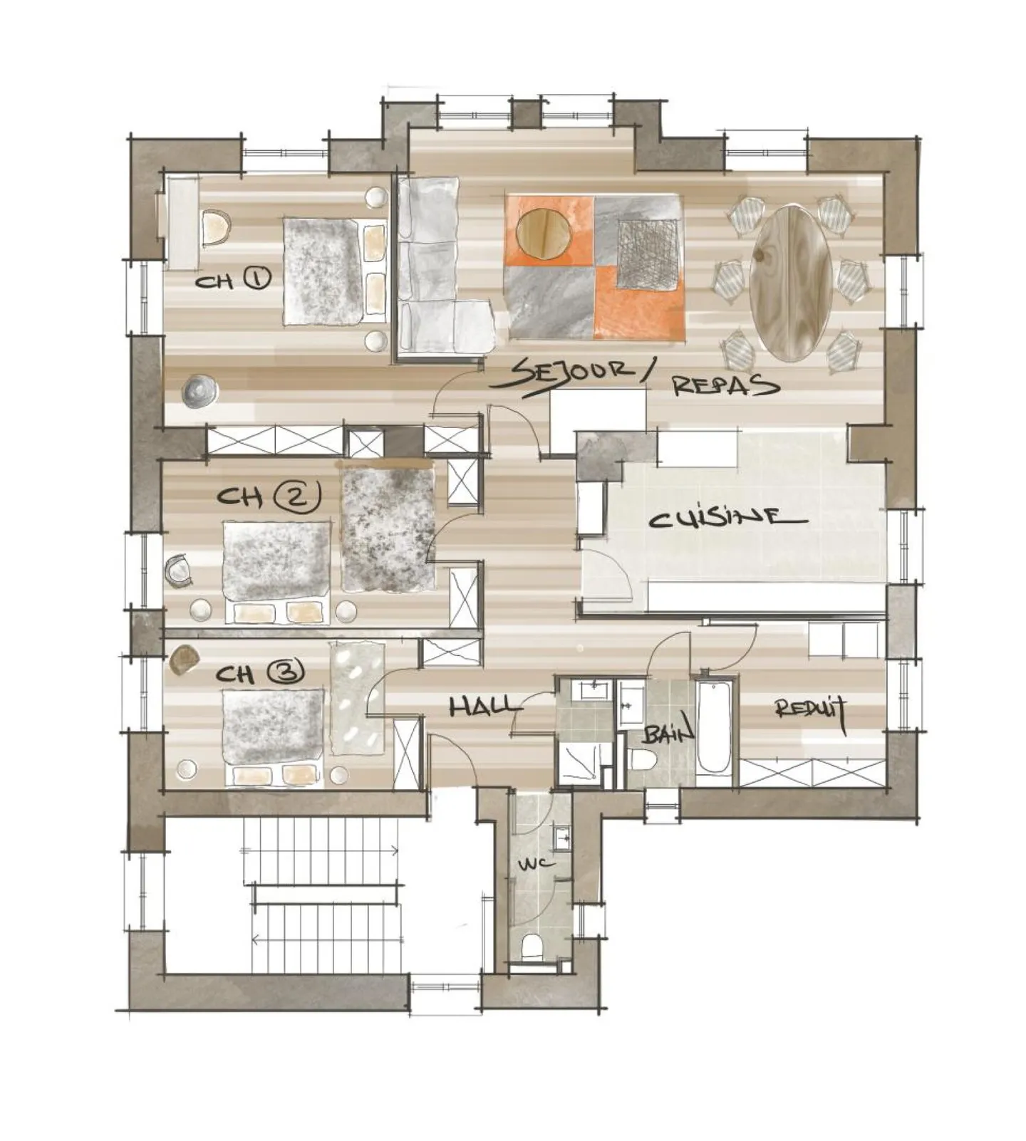 4.5-Zimmerwohnung in Villars-sur-Ollon - Foto 10 von 11