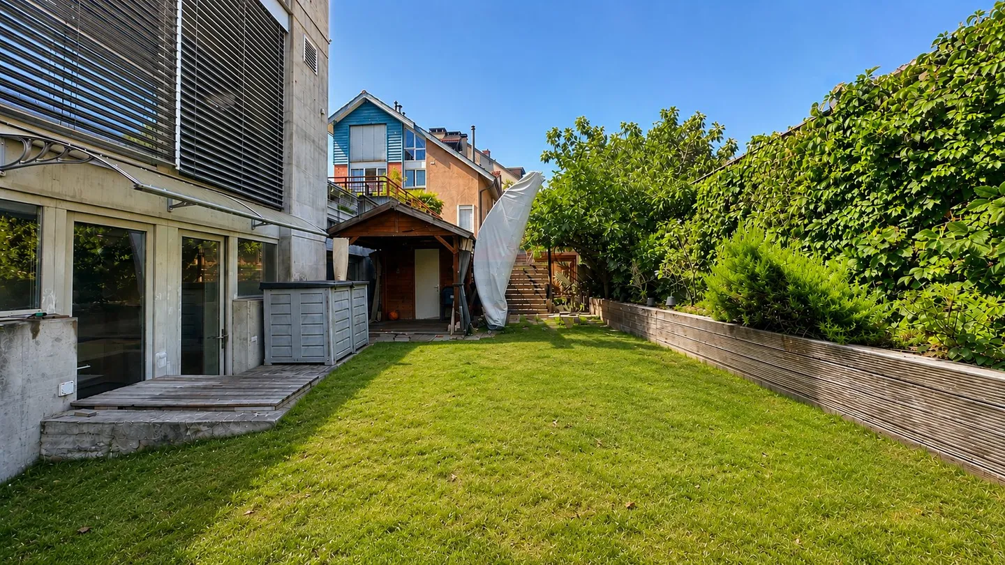 Selten in Plan-les-Ouates? Duplex mit 6 Zimmern von 133m² und privatem Garten - Foto 9 von 13