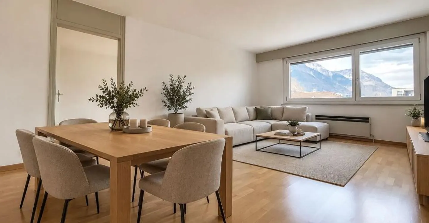 Charmante Wohnung in Martigny - Foto 9 von 11