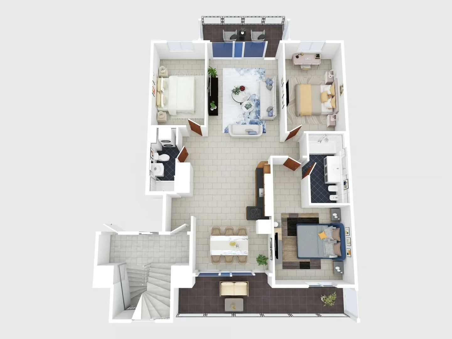 Modern 4.5-room apartment with Jura view in Biel - Photo 19 of 19