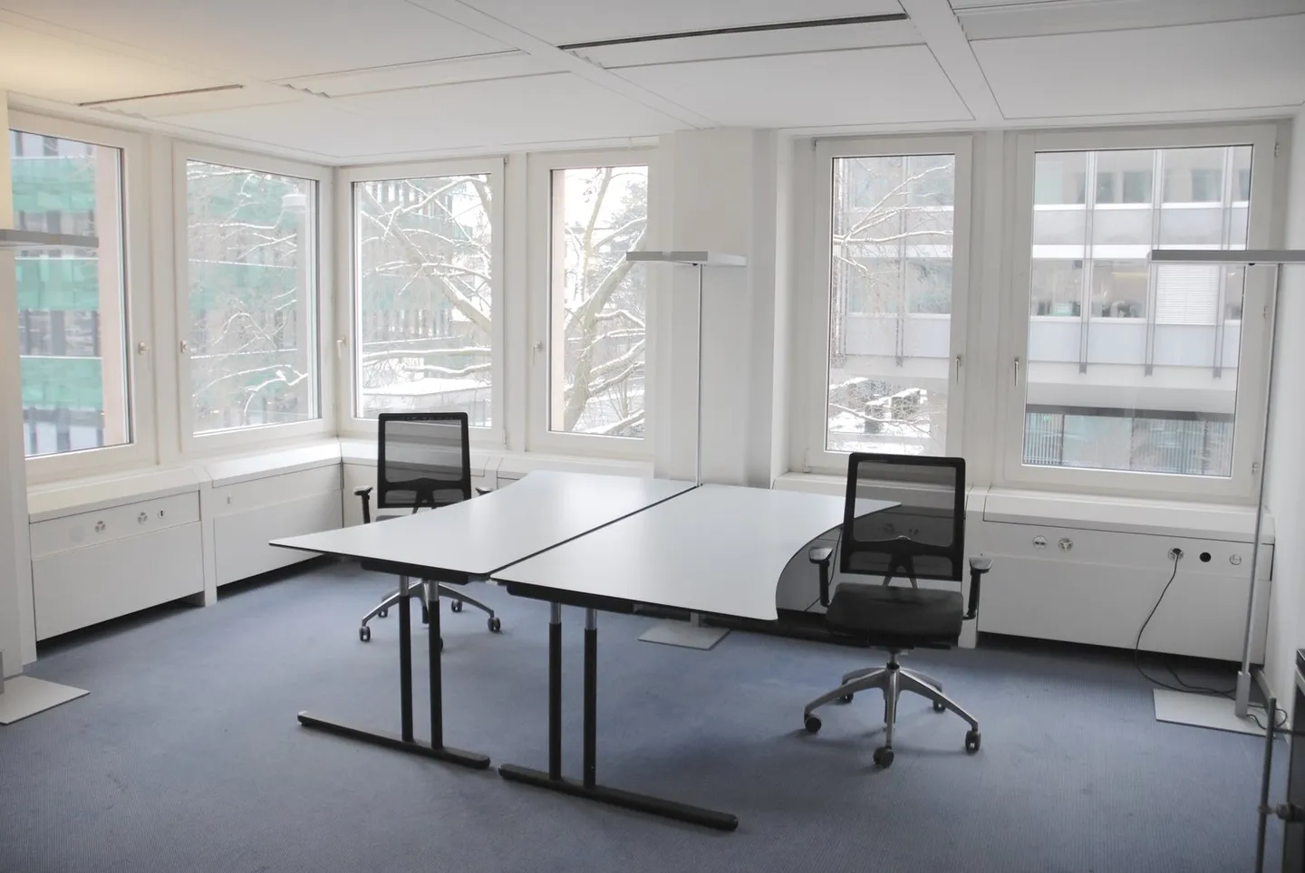 Grosse Büroflächen zu vermieten an bester Citylage beim Aeschenplatz - Foto 5 von 14