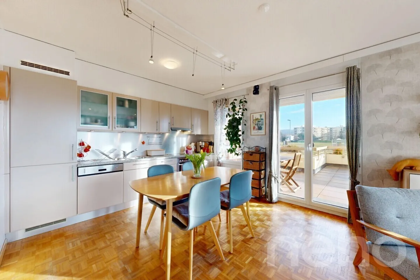 Romanel-sur-Lausanne: bellissimo appartamento di 4,5 locali con terrazza di 85 m²! - Foto 4 di 12