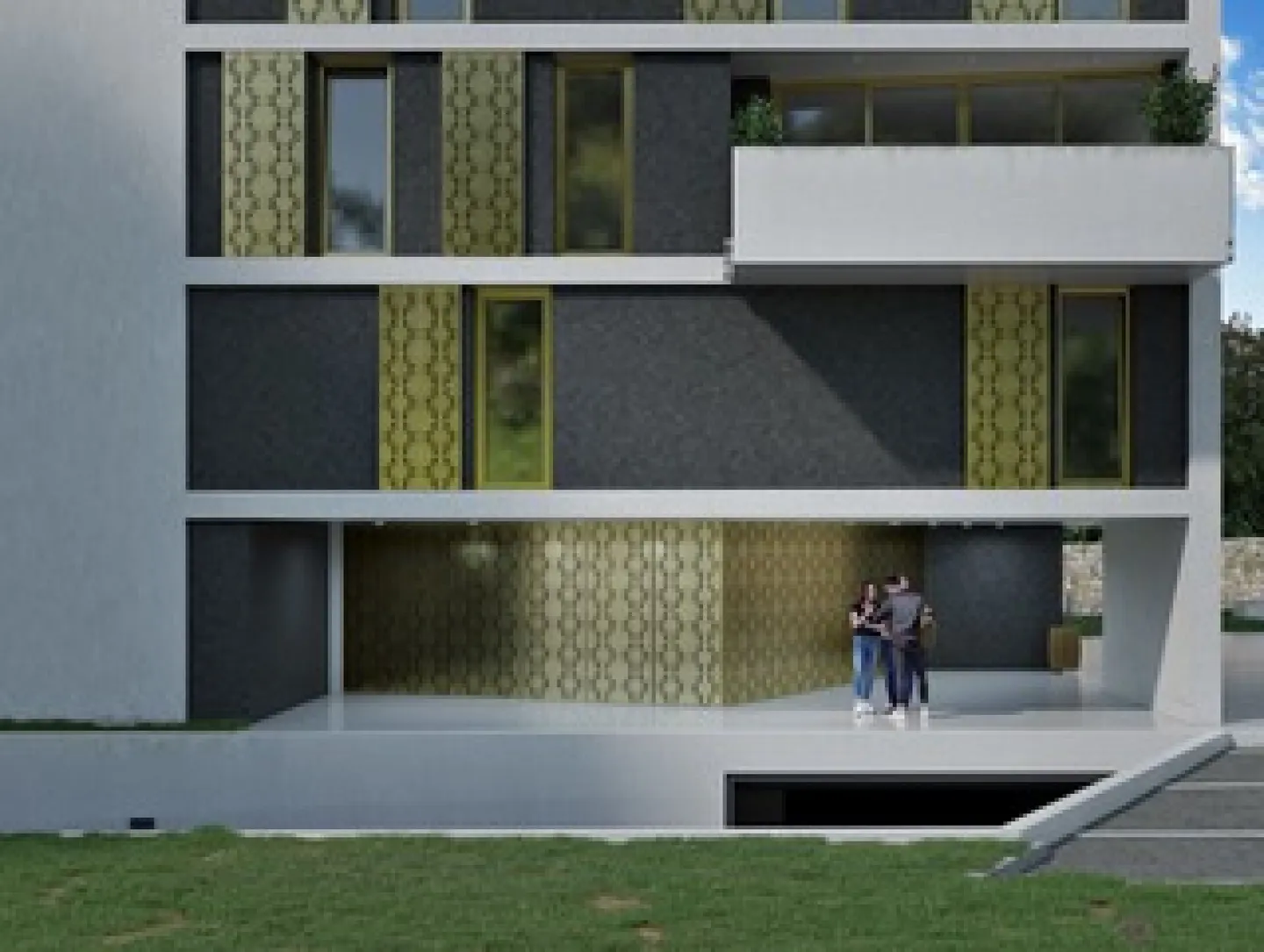 Saxon - Superbe appartement de 3.5 pièces avec jardin privé de 250 m2 - Photo 9 sur 12