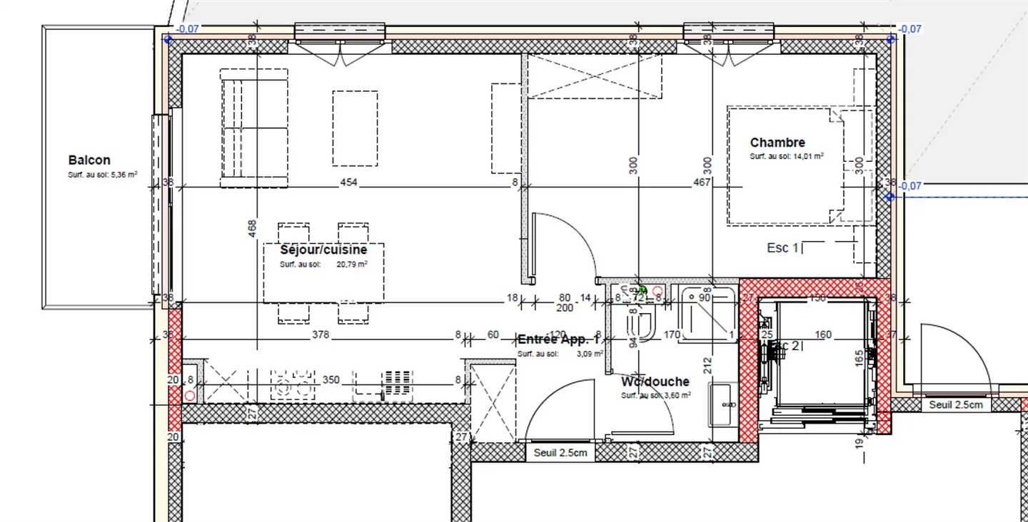 Appartement 2.5 pièces - Photo 6 sur 6
