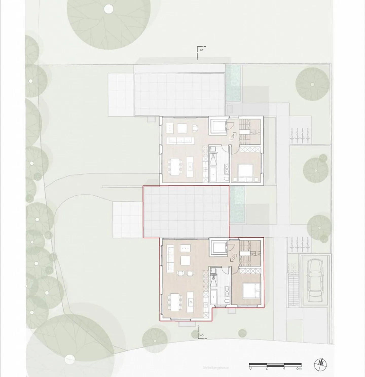 Nuovo edificio Dinkelbergstrasse, Appartamento 3 - Attico Maisonette - Foto 9 di 12