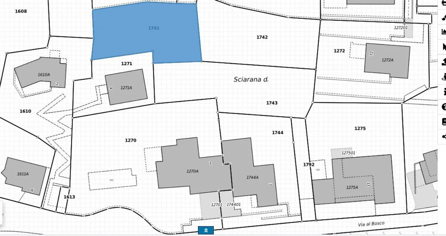 Terreno edificabile di 784 m2 Zona R2 in una posizione molto soleggiata con vista lago - Foto 8 di 8