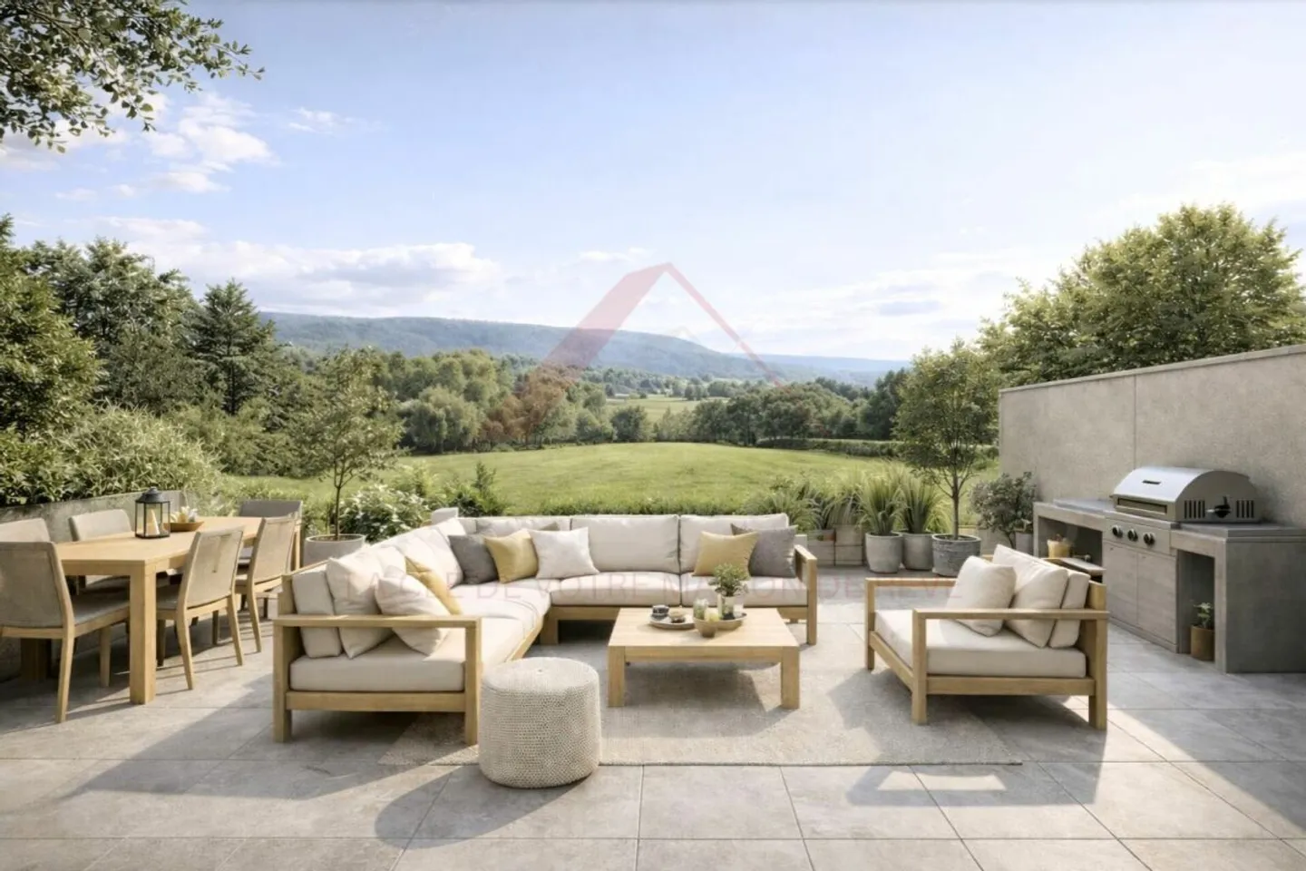 Corban - nuovo appartamento di 4,5 stanze in fase di progettazione con 116 m² di superficie abitabile, 25 m² di terrazza e posizione naturale eccezionale - Foto 2 di 7