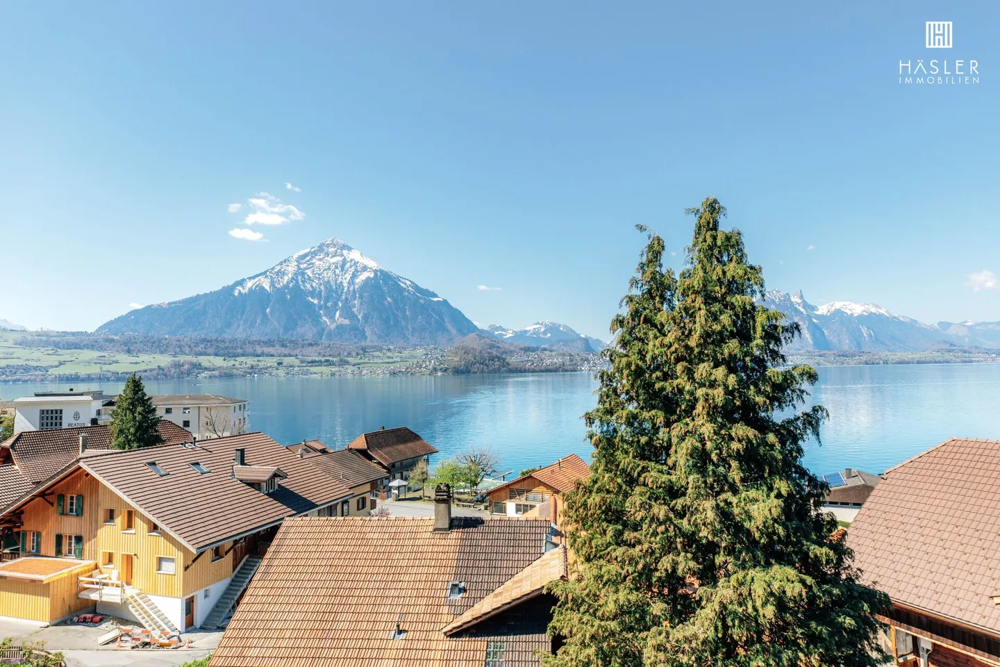 Spacious 4½-room penthouse apartment with lake and mountain views - Photo 1 of 14