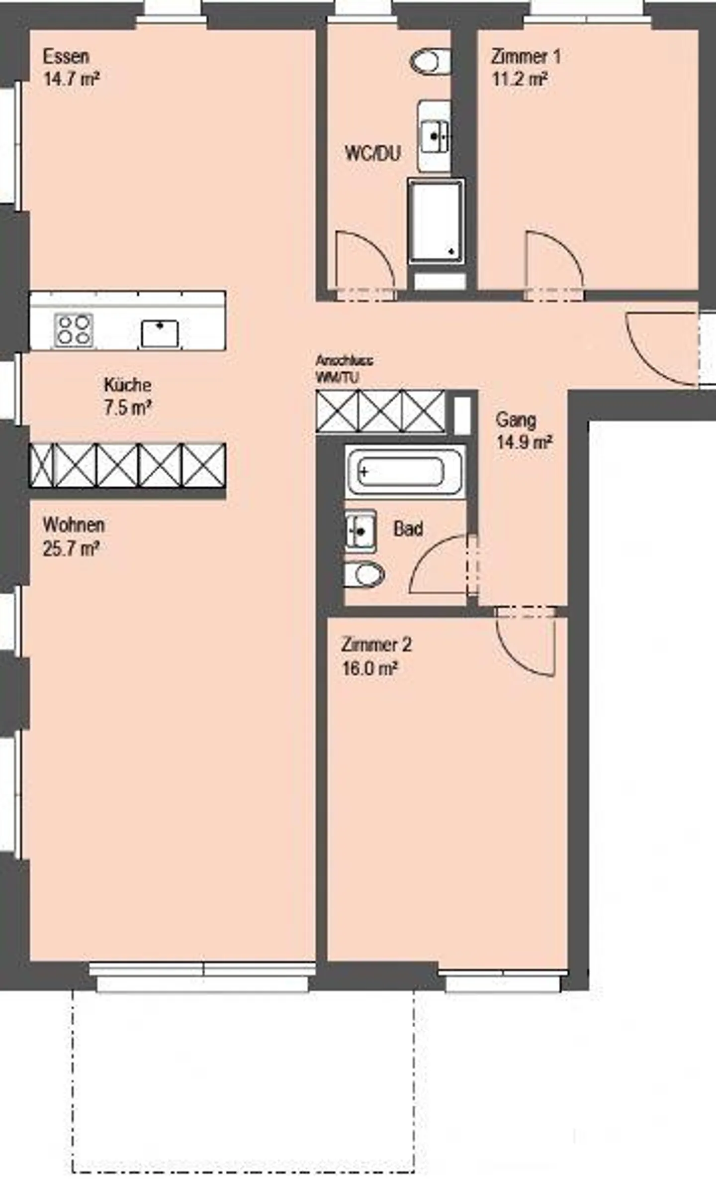 APPARTEMENT MODERNE - STANDARD DE CONSTRUCTION HAUT DE GAMME GARANTI - Photo 11 sur 11