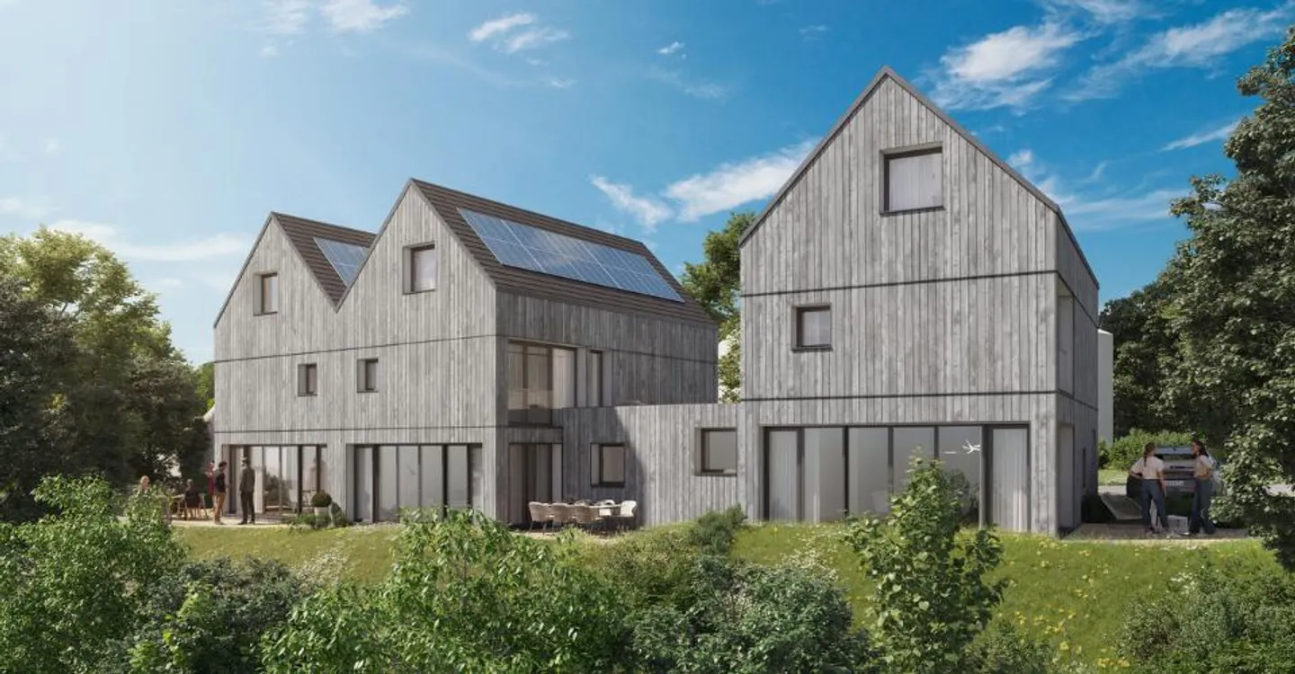 Villa Minergie, ossature bois, vente sur plan - Photo 1 sur 6