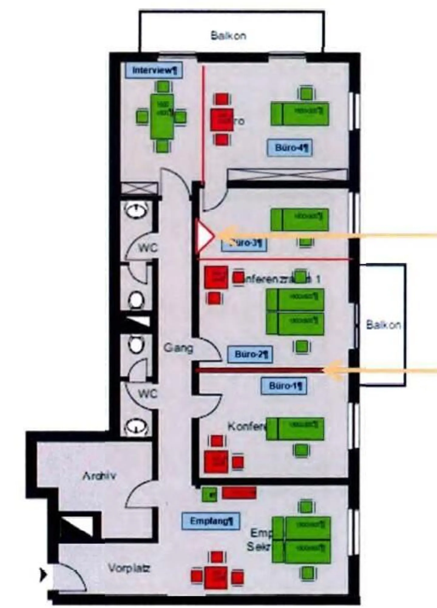 Ufficio in posizione centrale - tra la stazione principale e Globus - Foto 12 di 12